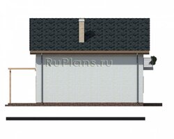 Проект дома с мансардой Rg3903-4