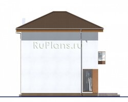 Двухэтажный дом с террасой и балконом Rg5069-5