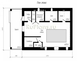 Проект банного комплекса Rg4977-8